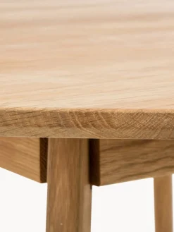 Rowico Home Mesa de comedor redonda de roble Yumi, Ø 115 cm^ Mesas De Comedor|Mesas De Comedor