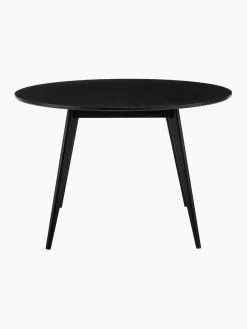 Rowico Home Mesa de comedor redonda de madera de caucho Yumi, Ø 115 cm^ Mesas De Comedor|Mesas De Comedor