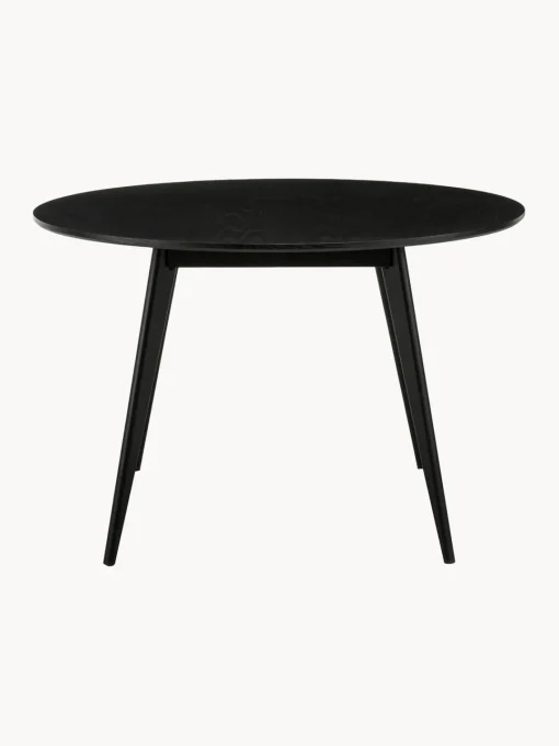 Rowico Home Mesa de comedor redonda de madera de caucho Yumi, Ø 115 cm^ Mesas De Comedor|Mesas De Comedor