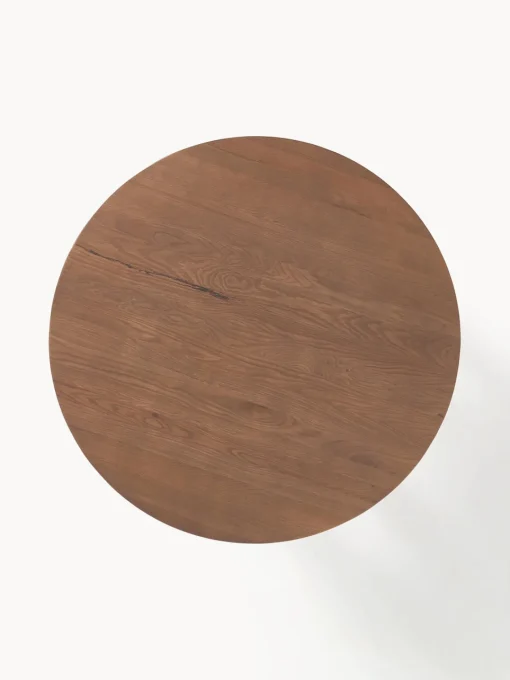 Westwing Collection Mesa de comedor redonda de madera de roble Ohana, tamaños diferentes