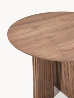 Westwing Collection Mesa de comedor redonda de madera de roble Jolka, tamaños diferentes^ Mesas De Comedor|Mesas De Comedor
