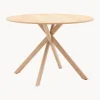 Mesa de comedor redonda Korsa, Ø 110 cm