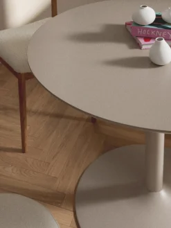 Westwing Collection Mesa de comedor redonda Menorca, tamaños diferentes