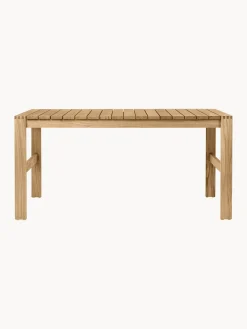 Carl Hansen & Søn Mesa de jardín plegable de madera de teca BK15, 153 x 76 cm^ Mesas De Jardín|Mesas De Jardí­N