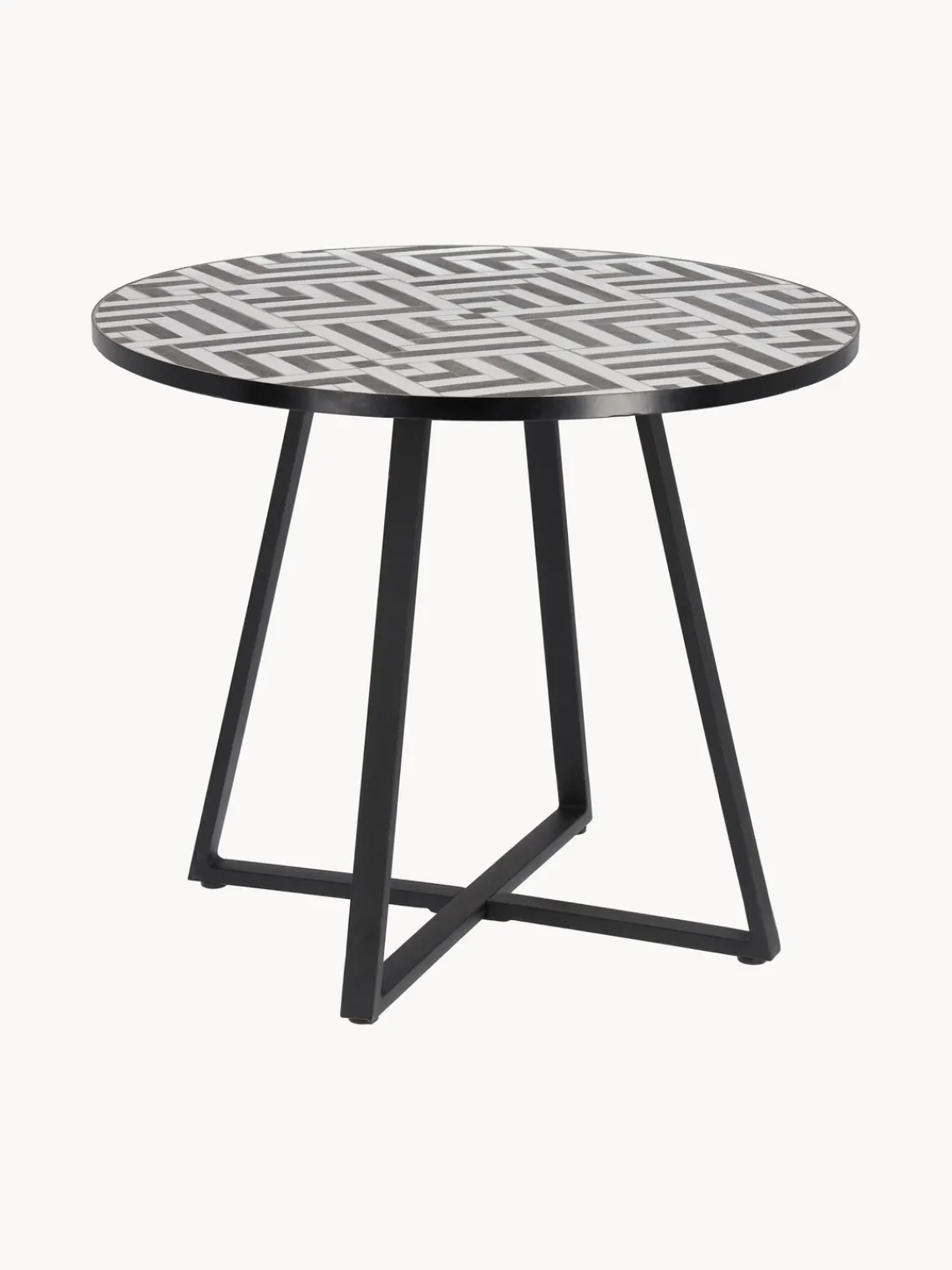 Mesa de jardín redonda Tella, Ø 90 cm^ Mesas De Jardín|Mesas De JardíN