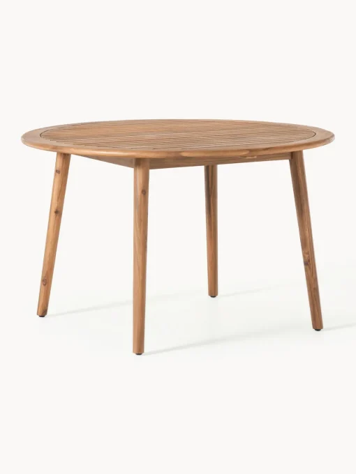 Westwing Collection Mesa para exterior redonda de madera de acacia Marc, tamaños diferentes^ Mesas De Jardín|Mesas De Jardí­N