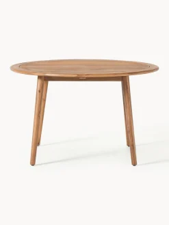 Westwing Collection Mesa para exterior redonda de madera de acacia Marc, tamaños diferentes^ Mesas De Jardín|Mesas De Jardí­N