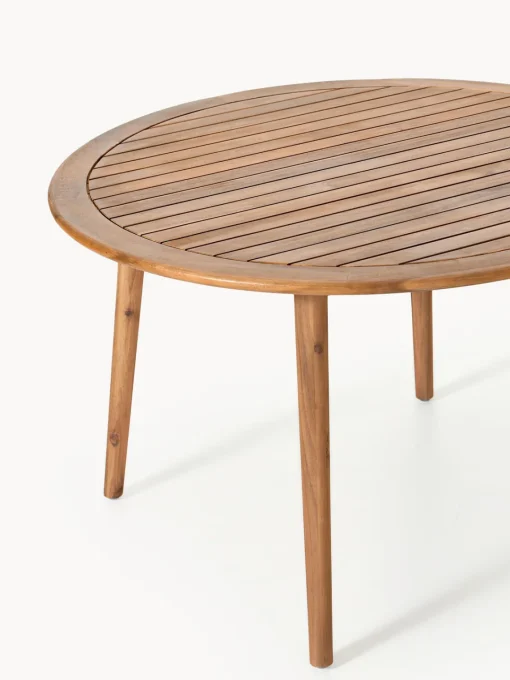 Westwing Collection Mesa para exterior redonda de madera de acacia Marc, tamaños diferentes^ Mesas De Jardín|Mesas De Jardí­N