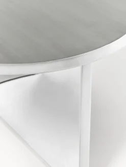 Westwing Collection Mesas de centro ovaladas de metal y mármol Leander, 2 uds.^ Mesas De Centro|Mesas De Centro