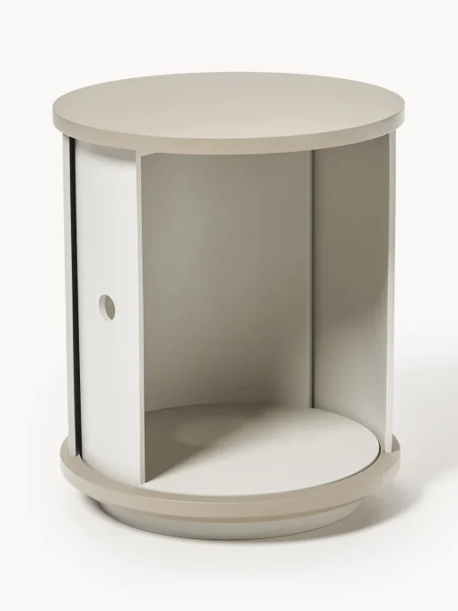 Westwing Collection Mesilla de noche con puerta corredera Svea^ Mesitas De Noche|Mesitas De Noche