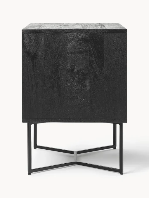 Westwing Collection Mesita de noche de madera de mango Luca