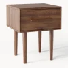 Westwing Collection Mesita de noche de madera de mango Paul^ Mesitas De Noche|Mesitas De Noche