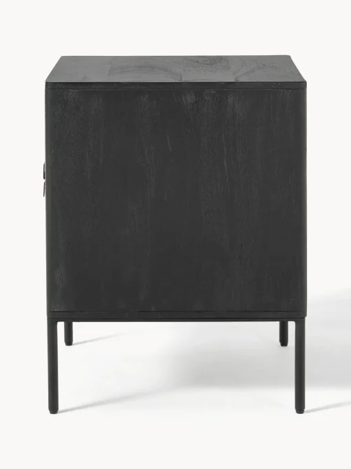 Westwing Collection Mesita de noche de madera de mango June, con cajones