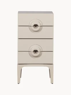 Mesita de noche de madera de eucalipto Merge^ Mesitas De Noche|Mesitas De Noche