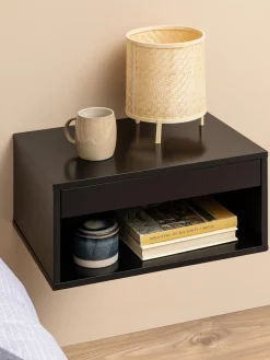 Mesita de noche de pared con cajón Cholet