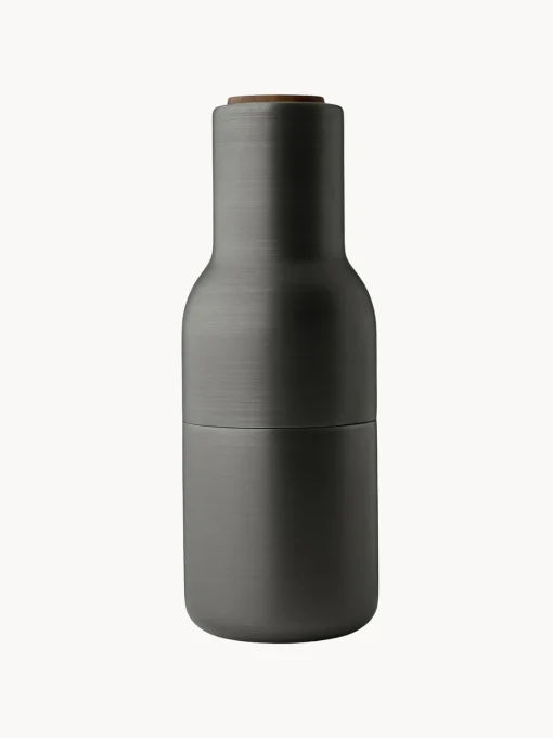 Audo Copenhagen Molinillos de sal y pimienta con tapón de madera de nogal Bottle Grinders, 2 uds.^ Molinillos De Especias|Molinillos De Especias