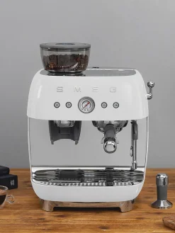 Smeg Máquina de café con portafiltro 50's Style^ Máquinas De Café