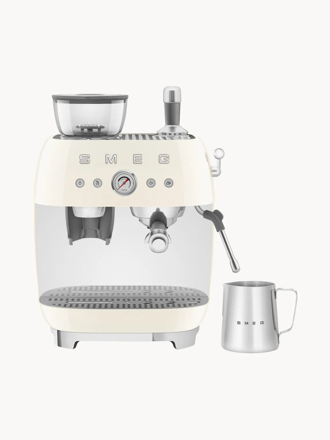 Smeg Máquina de café con portafiltro 50's Style