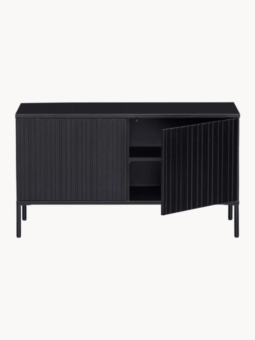 Mueble TV de madera de pino Avourio, 2 puertas^ Muebles De Tv|Muebles De Tv