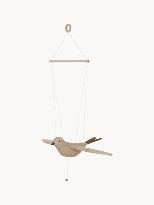 Kas Kopenhagen Móvil artesanal de madera de roble Koko^Niños Decoración Infantil