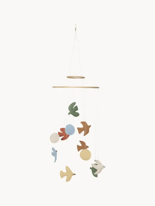 Niños Ferm Living Kids Móvil de algodón orgánico Swif Bird