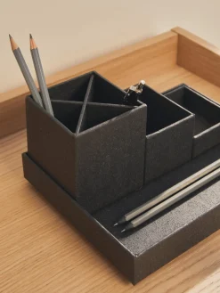 Bigso Box of Sweden Organizador de escritorio Lena, 4 uds.