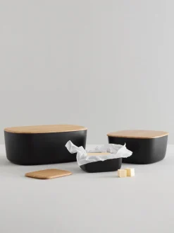Rig-Tig Panera con tapadera de bambú Box It^ Cestas Para Pan|Almacenaje De Cocina