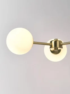 Westwing Collection Pantalla de cristal Aurelia y Grover