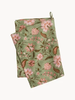 Bungalow Paño de cocina artesanal con estampado floral Lulu^ Textiles De Cocina Y Manteles|Textiles De Cocina