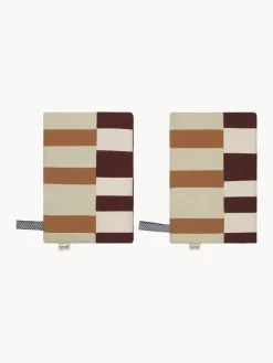 Ferm Living Paños para horno de algodón ecológico Section, 2 uds.
