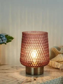 Pequeña lámpara de mesa LED Glamour, portátil, con función de temporizador^ Lámparas De Mesa|Lámparas De Techo