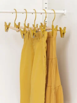 Mustard Made Perchas Kids Clip, 5 uds.^Niños Colgadores Y Estantes De Pared|Decoración Infantil
