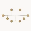 Bloomingville Perchero de pared de metal Fia