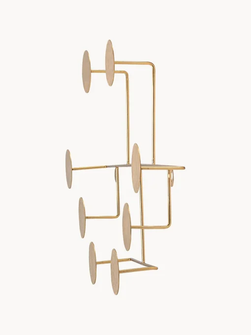 Bloomingville Perchero de pared de metal Fia