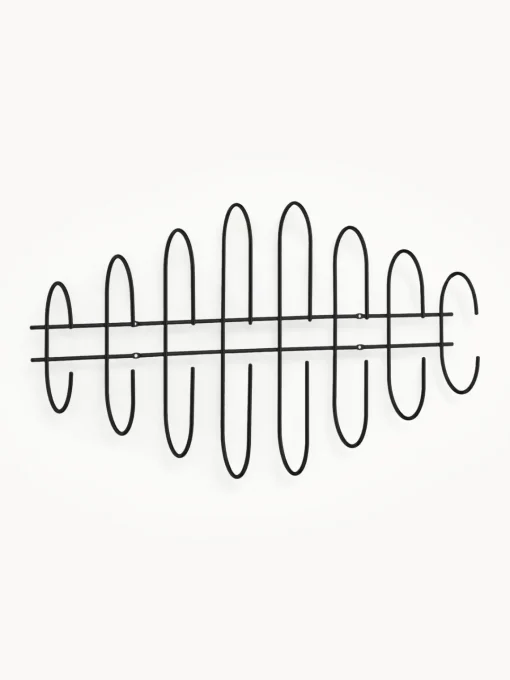 AYTM Perchero de pared de metal Moveo