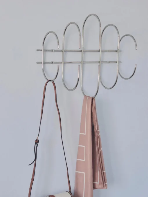 AYTM Perchero de pared de metal Moveo