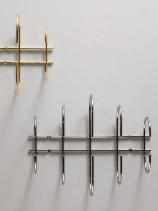 AYTM Perchero de pared de metal Moveo