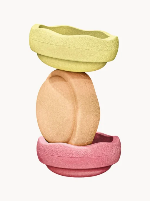 Stapelstein Piedras apilables Original, 3 uds.^Niños Juguetes A Partir De 1 Año|Decoración Infantil