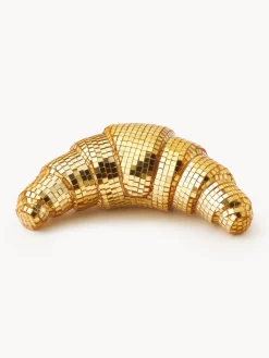 Westwing Collection Pieza decorativa brillante Disco Croissant