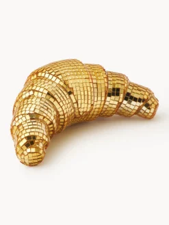 Westwing Collection Pieza decorativa brillante Disco Croissant
