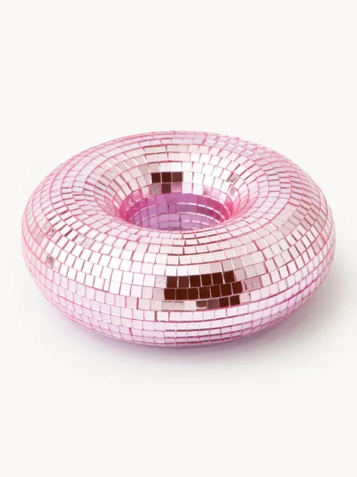 Westwing Collection Pieza decorativa brillante Disco Donut^ Jarrones|Figuras Decorativas