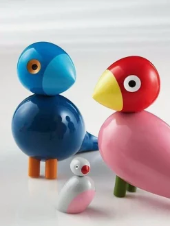 KAY BOJESEN Pieza decorativa de madera de haya Songbird Kay