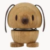 Hoptimist Pieza decorativa de madera de roble Fuzzle