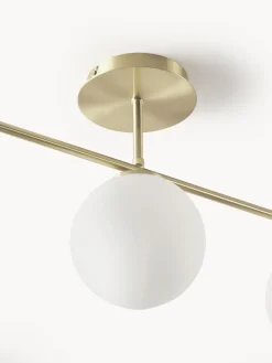 Westwing Collection Plafón de vidrio opalino Atlanta^ Plafones|Lámparas De Techo