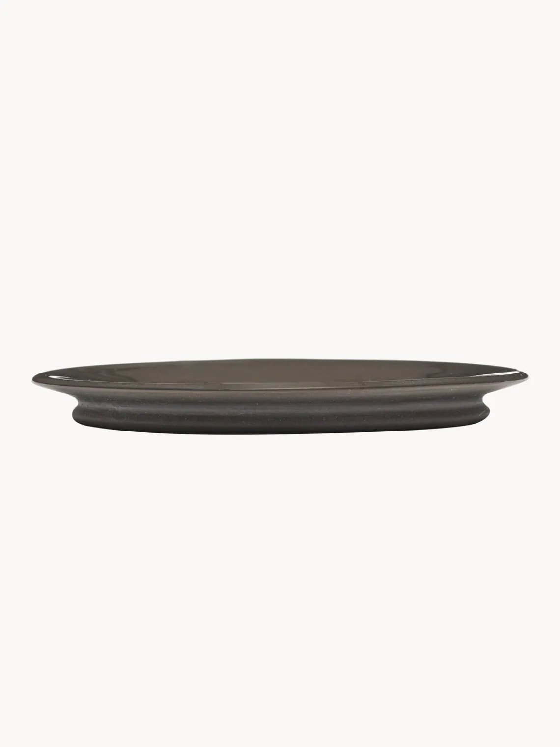 SERAX Platitos de porcelana con esmalte reactivo Dune, 2 uds.