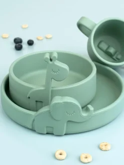 Niños Done by Deer Plato infantil Peekaboo
