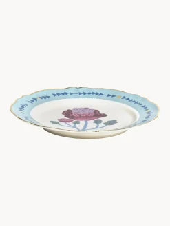 Bitossi Home Plato llano artesanal de porcelana Geranium