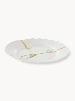 SELETTI Plato postre de porcelana Kintsugi^ Platos De Postre|Vajillas Completas
