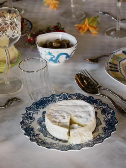 SELETTI Plato postre de porcelana Classic On Acid