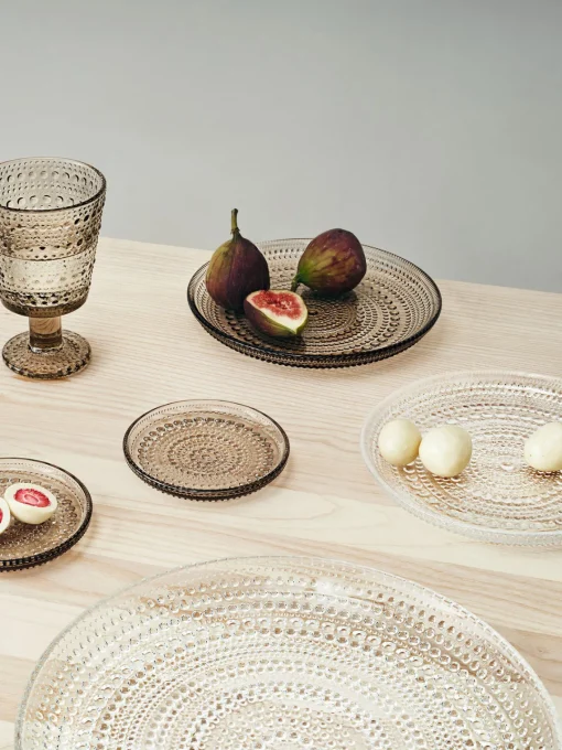iittala Plato postre de vidrio Kastehelmi